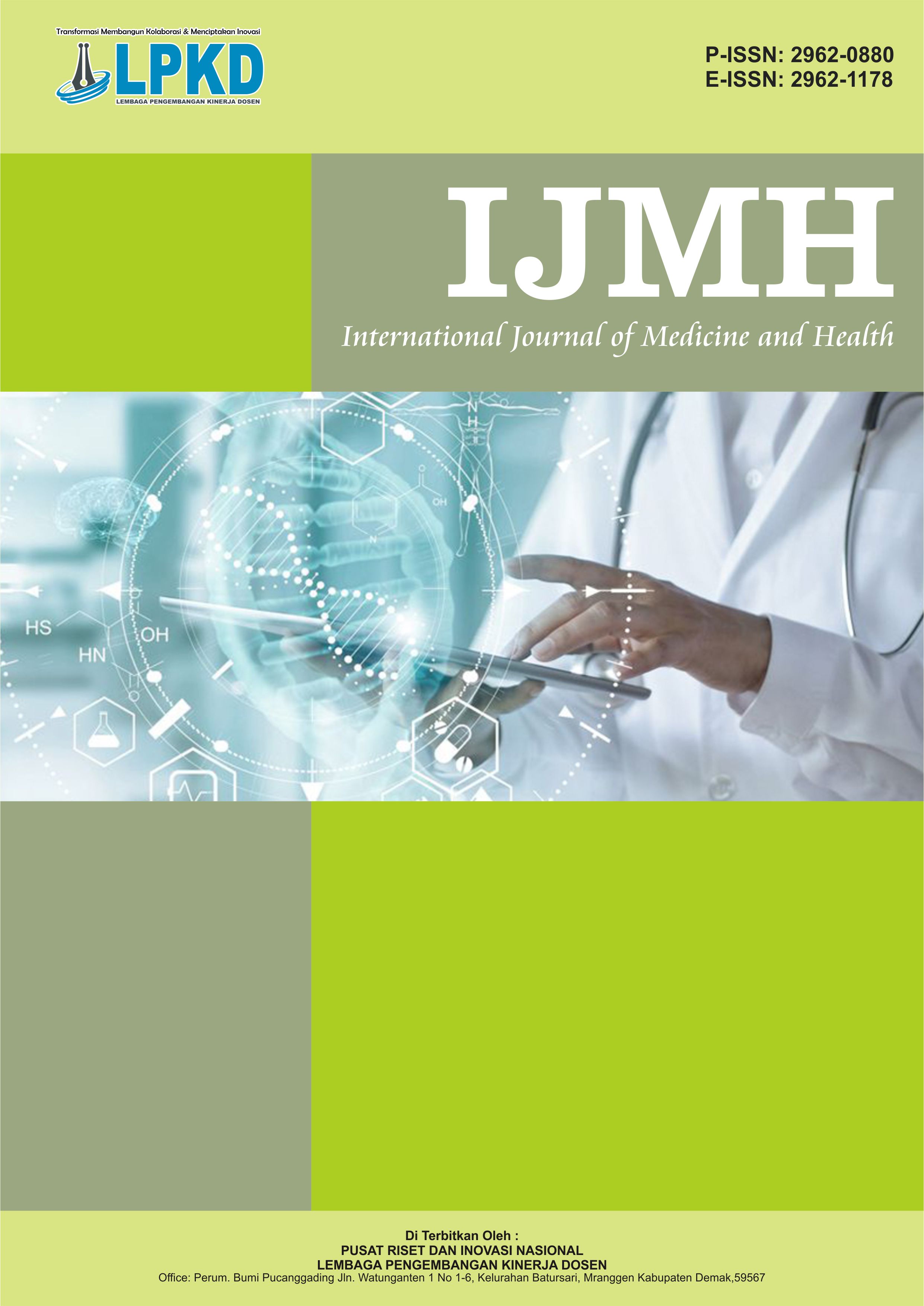 					View Vol. 2 No. 4 (2023): December : International Journal of Medicine and Health (IJMH) 
				