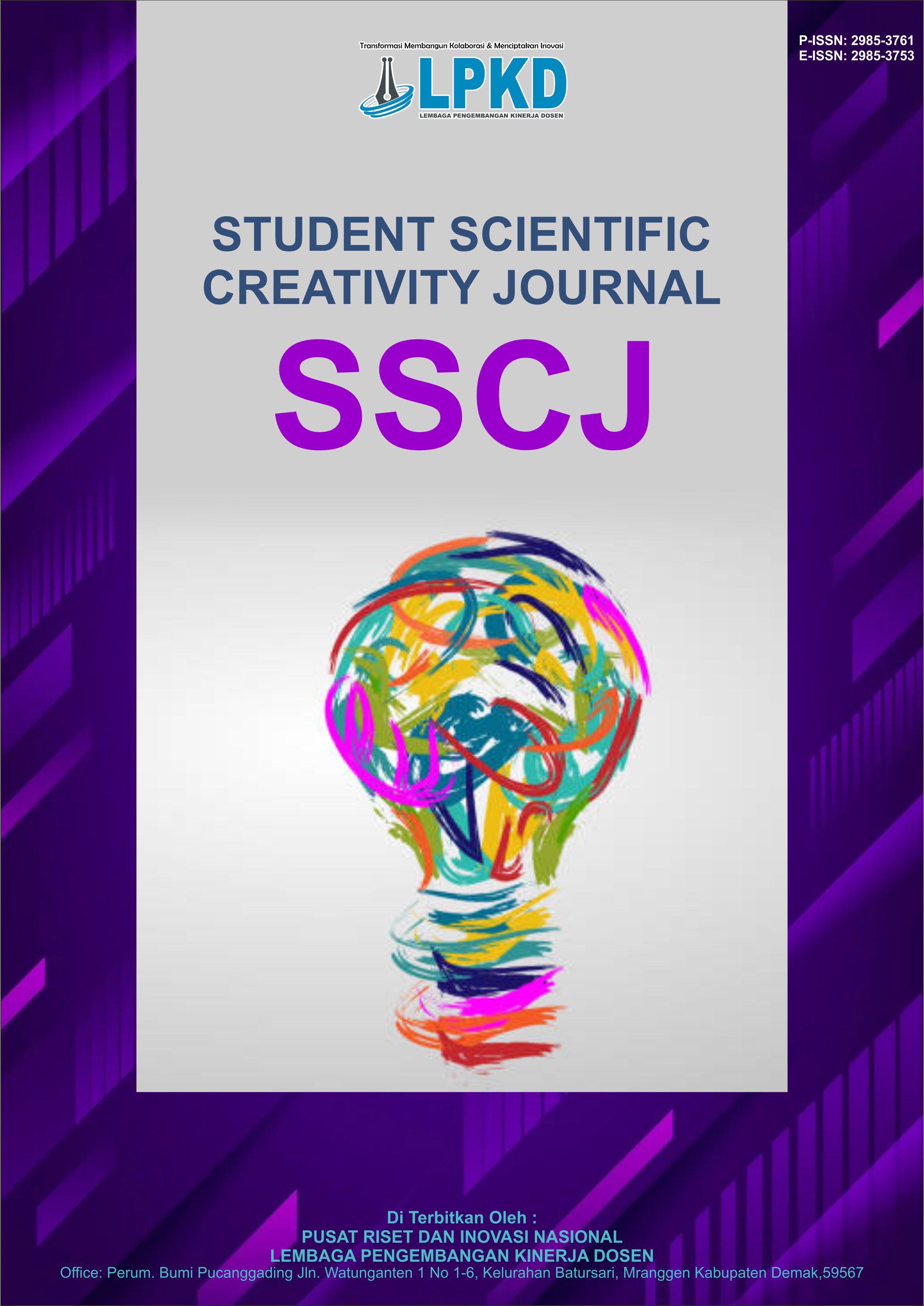 					View Vol. 2 No. 4 (2024): Juli : Student Scientific Creativity Journal
				