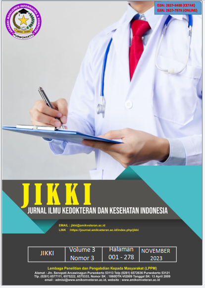 					View Vol. 3 No. 3 (2023): November : Jurnal Ilmu Kedokteran dan Kesehatan Indonesia
				